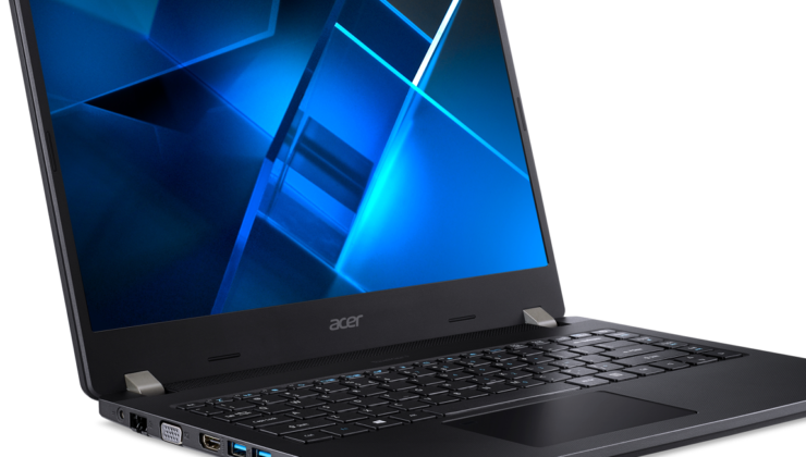 Acer TravelMate P2 hareket halindeki profesyoneller için dayanıklı tasarım ve üstün güvenlik sunuyor