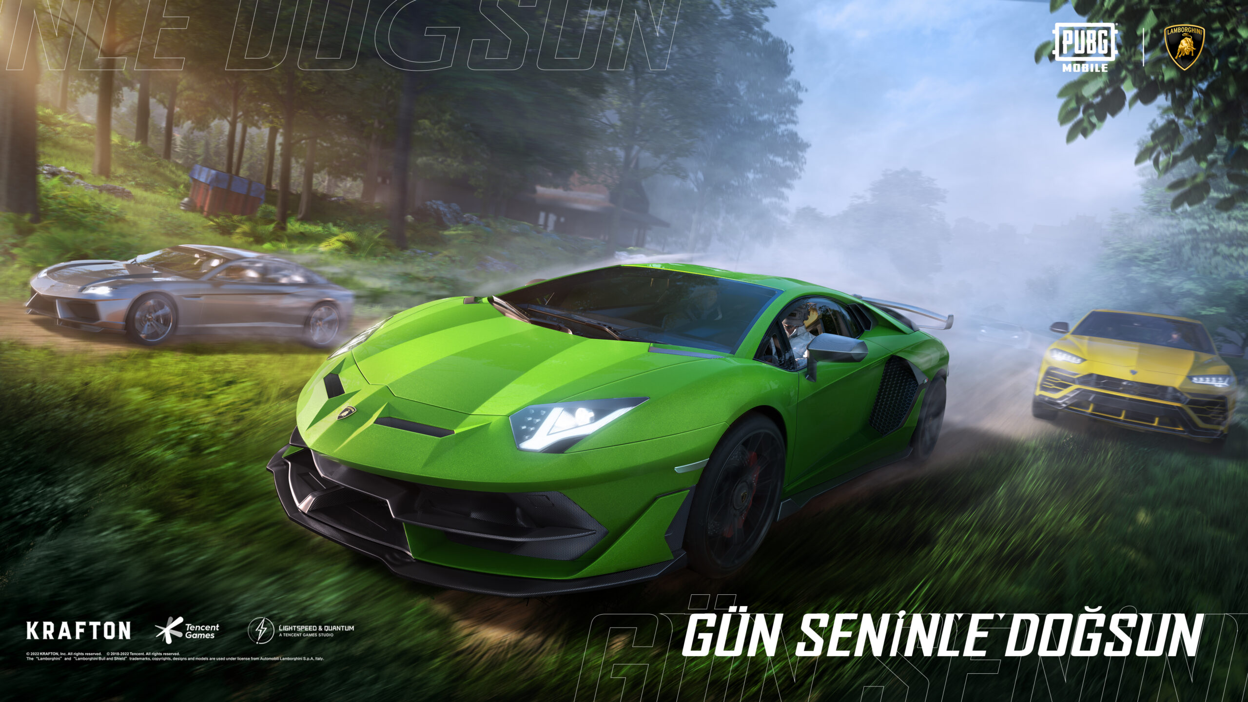PUBG MOBILE, ikonik süper arabaları Erangel’e getirmek için Automobili Lamborghini iş birliğini duyurdu