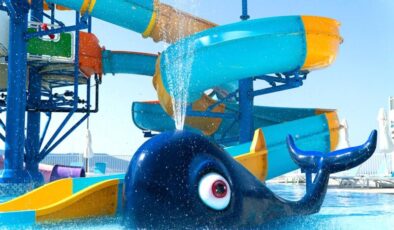 Çocuklar için Eğlence Denizin Ortasında: Polgün Su Kaydırakları