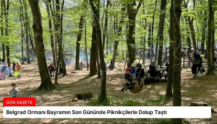 Belgrad Ormanı Bayramın Son Gününde Piknikçilerle Dolup Taştı