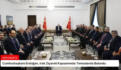 Cumhurbaşkanı Erdoğan, Irak Ziyareti Kapsamında Temaslarda Bulundu