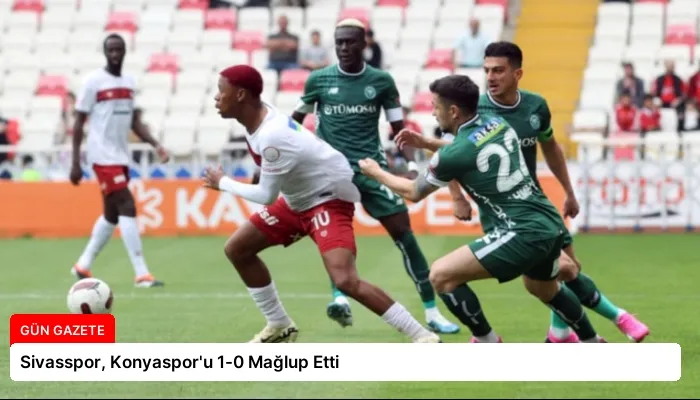 Sivasspor, Konyaspor’u 1-0 Mağlup Etti