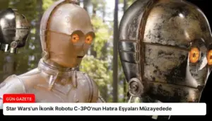 Star Wars’un İkonik Robotu C-3PO’nun Hatıra Eşyaları Müzayedede