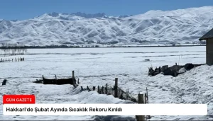 Hakkari’de Şubat Ayında Sıcaklık Rekoru Kırıldı