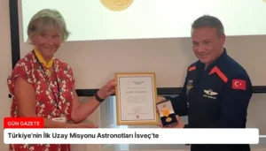 Türkiye’nin İlk Uzay Misyonu Astronotları İsveç’te
