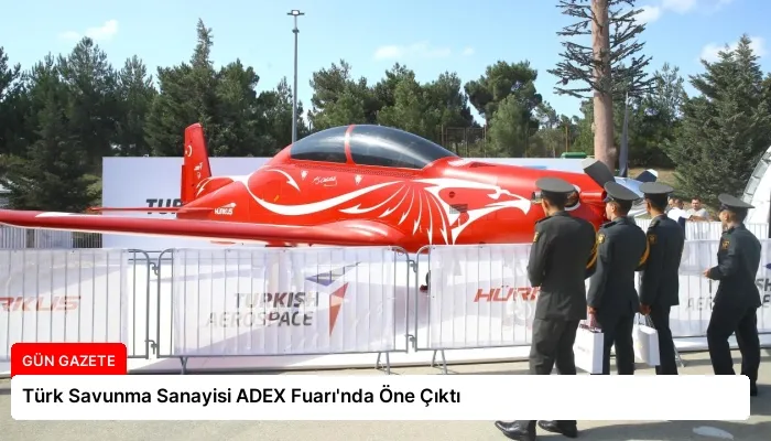 Türk Savunma Sanayisi ADEX Fuarı’nda Öne Çıktı