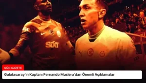 Galatasaray’ın Kaptanı Fernando Muslera’dan Önemli Açıklamalar