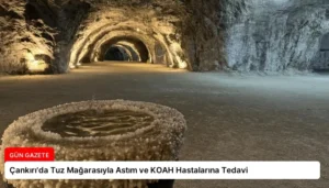 Çankırı’da Tuz Mağarasıyla Astım ve KOAH Hastalarına Tedavi