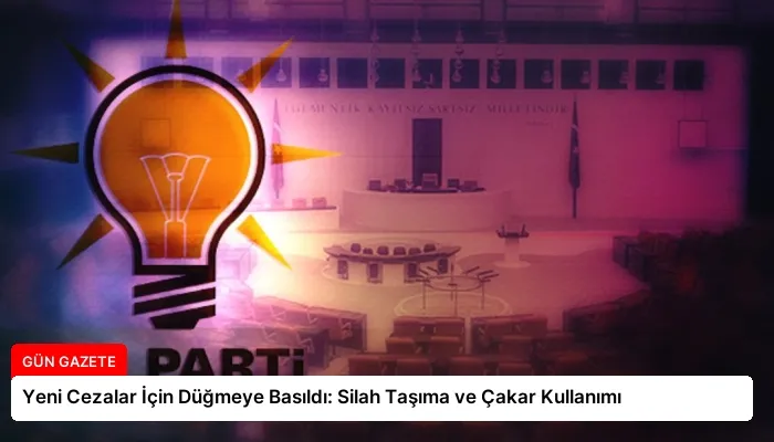 Yeni Cezalar İçin Düğmeye Basıldı: Silah Taşıma ve Çakar Kullanımı