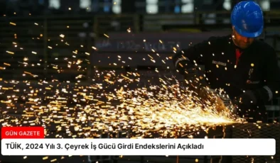 TÜİK, 2024 Yılı 3. Çeyrek İş Gücü Girdi Endekslerini Açıkladı