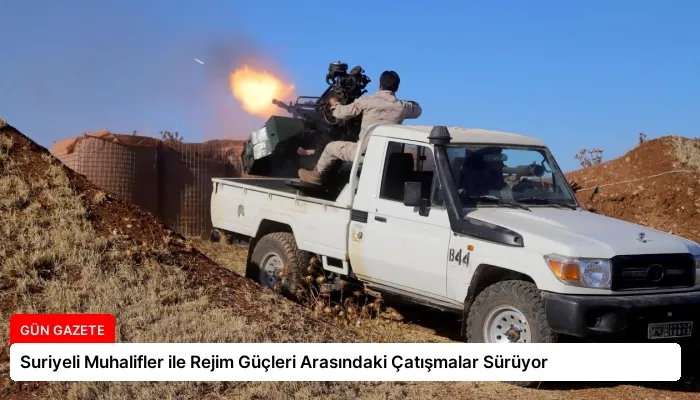 Suriyeli Muhalifler ile Rejim Güçleri Arasındaki Çatışmalar Sürüyor