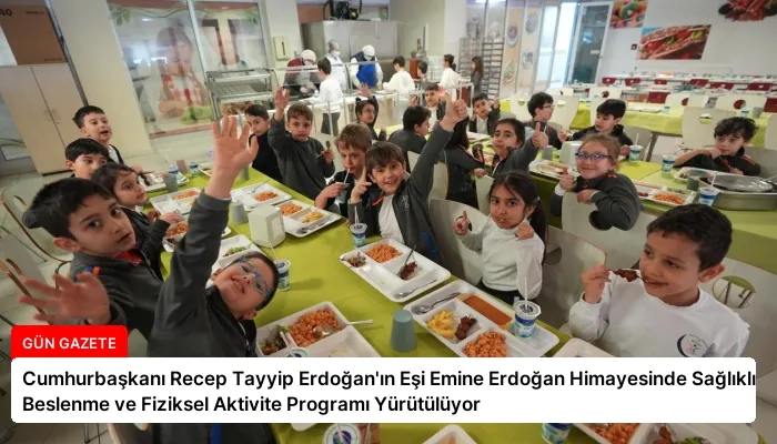 Cumhurbaşkanı Recep Tayyip Erdoğan’ın Eşi Emine Erdoğan Himayesinde Sağlıklı Beslenme ve Fiziksel Aktivite Programı Yürütülüyor
