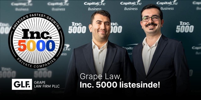 Ekonomik belirsizliklere karşı istikrarlı büyüme: Grape Law, Inc. 5000’de!