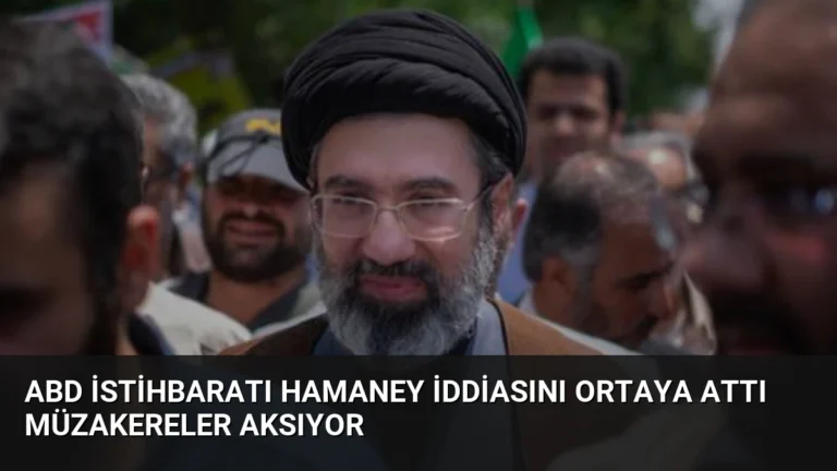 ABD İstihbaratı Hamaney İddiasını Ortaya Attı Müzakereler Aksıyor
