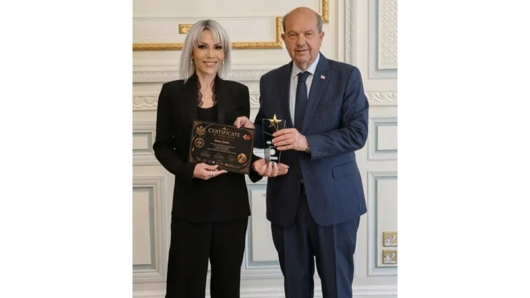 DİLBİLİMCİ DERYA ŞAHİN’E LONDRA’DA ULUSLARARASI BAŞARI ÖDÜLÜ