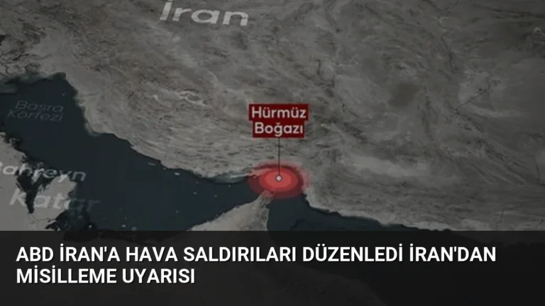 ABD İran’a Hava Saldırıları Düzenledi İran’dan Misilleme Uyarısı