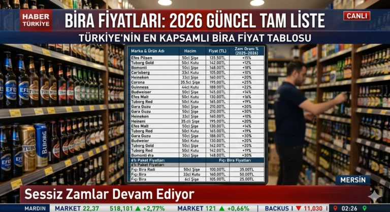 EFES PİLSEN 2026 GÜNCEL FİYAT LİSTESİ