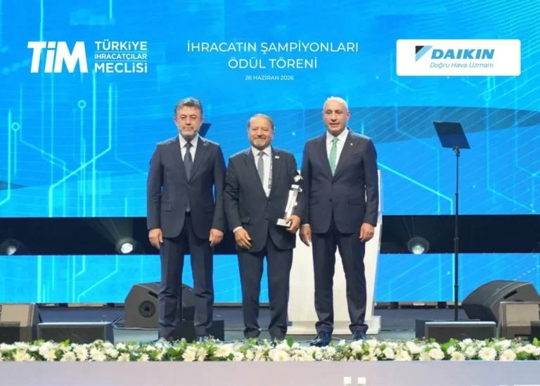 İklimlendirme sanayinin ihracat lideri yine Daikin Türkiye
