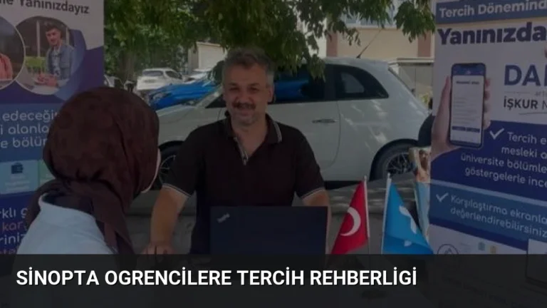 Sinopta Ogrencilere Tercih Rehberligi