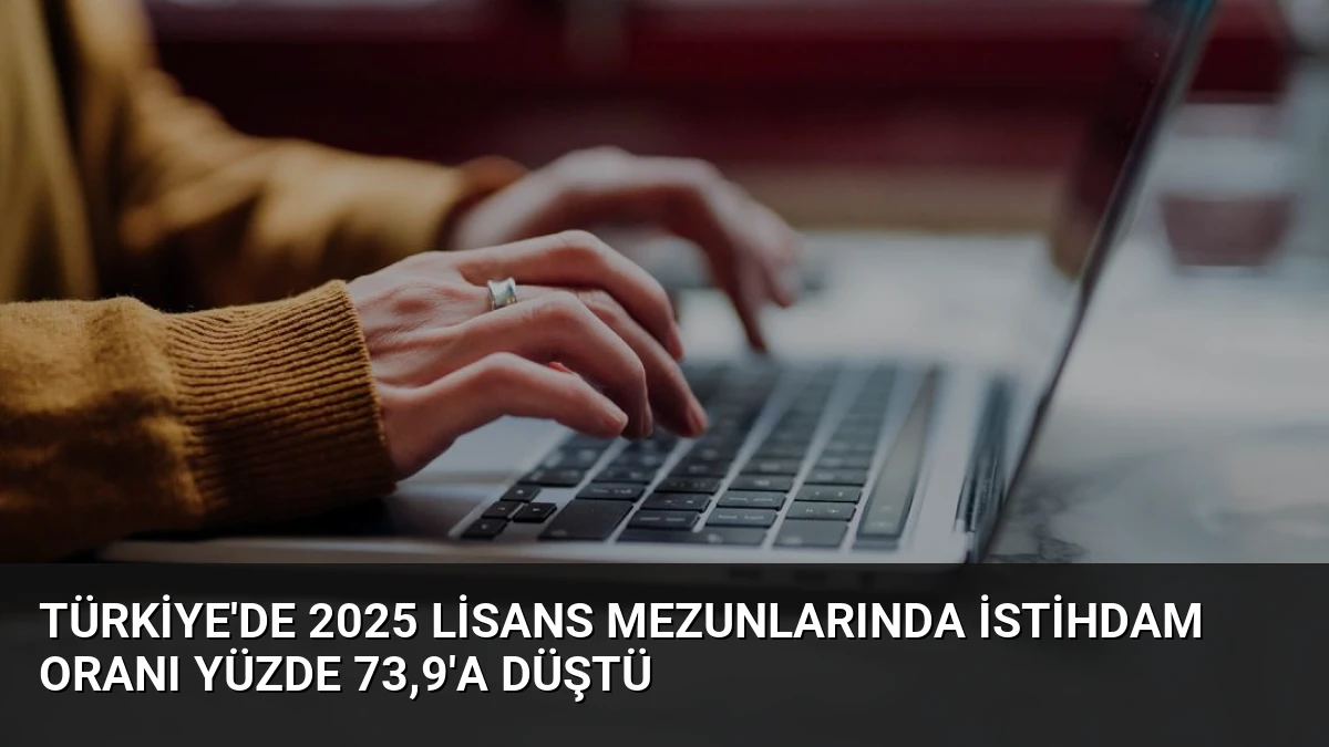 Türkiye’de 2025 Lisans Mezunlarında İstihdam Oranı Yüzde 73,9’a Düştü