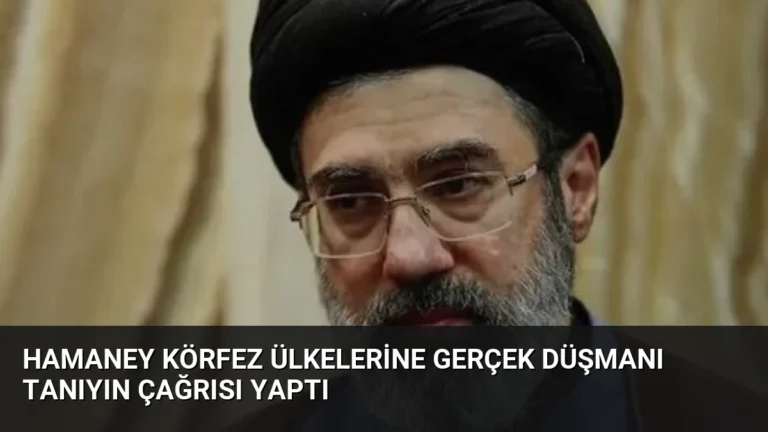 Hamaney Körfez Ülkelerine Gerçek Düşmanı Tanıyın Çağrısı Yaptı