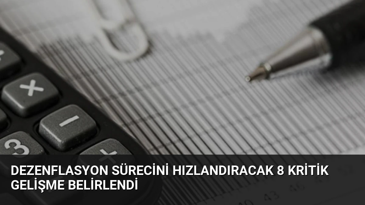 Dezenflasyon Sürecini Hızlandıracak 8 Kritik Gelişme Belirlendi