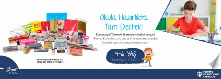 TDV Yayınları’ndan Minik Öğrencilere Büyük Destek: 2027 Kırtasiye Setleri Hazır